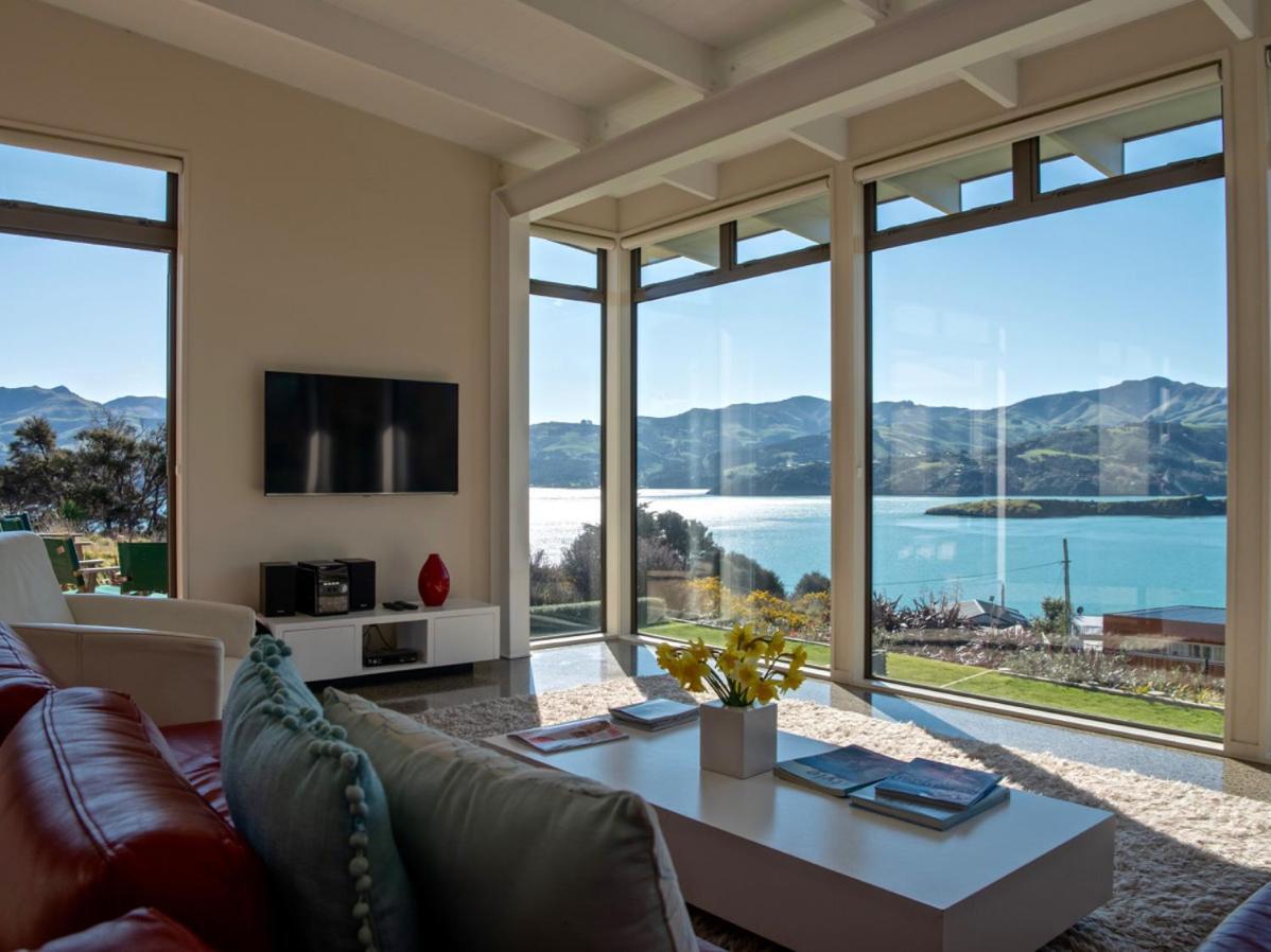 Kotare Point Paradise - Akaroa Holiday Home ภายนอก รูปภาพ